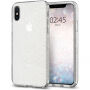 Spigen Liquid Crystal Glitter etui do iPhone XS / X - przezroczyste