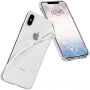 Spigen Liquid Crystal Glitter etui do iPhone XS / X - przezroczyste