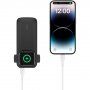 Powerbank BELKIN z szybkim ładowaniem bezprzewodowym dla Apple Watch z portem USB-C - 10 000 mAh - czarna