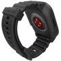 Catalyst Total Protection trwałe wodoodporne etui z paskiem dla Apple Watch 45mm - czarne