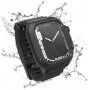 Catalyst Total Protection trwałe wodoodporne etui z paskiem dla Apple Watch 45mm - czarne