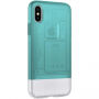 Spigen Classic C1 pokrowiec do Apple iPhone X - turkusowy