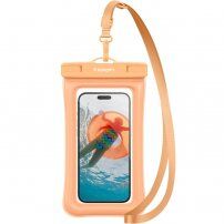 Wodoodporny futerał Spigen Aqua Shield Floating A610 dla iPhone - morela