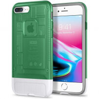Spigen Classic C1 pokrowiec do Apple iPhone 8 Plus / 7 Plus - zielony