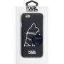 Karl Lagerfeld Head Punk pokrowiec do iPhone 6 / 6S - czarny