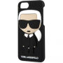 Karl Lagerfeld Karl Body pokrowiec do iPhone SE (2020/2022) / 8 / 7 - czarny