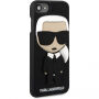 Karl Lagerfeld Karl Body pokrowiec do iPhone SE (2020/2022) / 8 / 7 - czarny