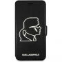 Karl Lagerfeld K-Punk Book pokrowiec do iPhone 7 Plus / 8 Plus - czarny