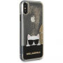 Karl Lagerfeld Choupette Sunglass pokrowiec do iPhone X - złoty
