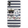 Karl Lagerfeld Sailor Stripes pokrowiec do iPhone X - czarny