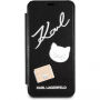 Karl Lagerfeld Pins Book pokrowiec do iPhone X - czarny