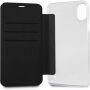 Karl Lagerfeld Pins Book pokrowiec do iPhone X - czarny
