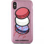 Karl Lagerfeld Paris Glitter pokrowiec do iPhone X - różowy