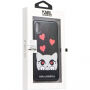 Karl Lagerfeld Original faceplate pokrowiec do iPhone X - czarny