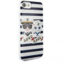 Karl Lagerfeld Sailor Stripes pokrowiec do iPhone SE (2020/2022) / 8 / 7 - czarny