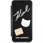 Karl Lagerfeld Pins Book pokrowiec do iPhone SE (2020/2022) / 8 / 7 - czarny