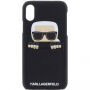 Karl Lagerfeld Sneaky Karl pokrowiec do iPhone X - czarny