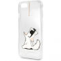 Karl Lagerfeld pokrowiec do iPhone 8 / 7 - przezroczysty