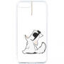 Karl Lagerfeld Choupette Fun-Cord pokrowiec do iPhone 7 Plus / 8 Plus - przezroczysty