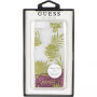 Guess Liquid Glitter etui do iPhone SE (2020/2022) / 8 / 7 - różowe z palmą