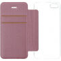 Guess Iridescent Book pokrowiec do iPhone 5 / 5S / SE (2016) - różowy