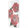 Guess Flower Desire pokrowiec do iPhone X - przezroczysty
