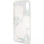 Guess Flower Desire pokrowiec do iPhone X - przezroczysty