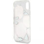Guess Original Flower etui do iPhone X - złote