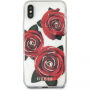 Guess Original Flower etui do iPhone X - złote