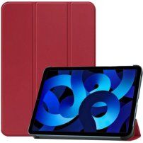 Etui ze skóry PU z funkcją uśpienia dla iPad 10,9" (2022) / 11" (2025) - czerwony