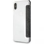 Guess 4G Flower Desire Book pokrowiec do iPhone X - szary