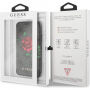 Guess 4G Flower Desire Book pokrowiec do iPhone X - szary
