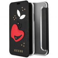 Guess Original book pokrowiec do iPhone X - czarny