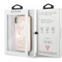 Guess Studs and Sparkle etui do iPhone X - różowo-złote