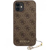 Guess Charms Hard case etui do iPhone XR / 11- brązowe