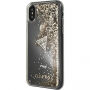 Guess Liquid Glitter pokrowiec do iPhone X - złoty