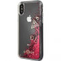 Guess Liquid Glitter pokrowiec do iPhone X - czerwony