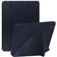 Etui z podstawką origami dla iPad Pro 12,9" (2018-2022) - ciemnoniebieski