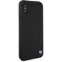 BMW TPU pokrowiec silikonowy do iPhone X - czarny