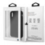 BMW TPU pokrowiec silikonowy do iPhone X - czarny
