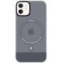 Przezroczysty pokrowiec z MagSafe dla iPhone 11 - szary