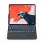 Magnetyczna obudowa ze zintegrowaną podświetlaną klawiaturą i touchpadem dla iPad Pro 12,9" (2018-2022) - czarne