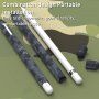 Silikonowa osłona LOVE MEI ze wzorem kamuflażu dla Apple Pencil 1 generacji - biało-zielony