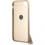 Guess Saffiano Ring pokrowiec do iPhone SE (2020/2022) / 8 / 7 - beżowy