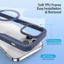 Etui z klapką DUX DUCIS Skin X z MagSafe dla iPhone 15 Pro Max - ciemnoniebieski