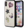 Guess Iconic pokrowiec do iPhone X - beżowy