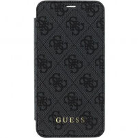 Guess Charms Book 4G pokrowiec do iPhone X - szary