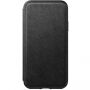 Nomad Folio Leather case pokrowiec do Apple iPhone XS / X - czarny
