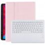Etui z klawiaturą i miejscem na Apple Pencil dla iPada Pro 12,9" (2018-2022) - jasnoróżowy