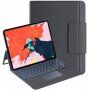 Magnetyczna obudowa ze zintegrowaną podświetlaną klawiaturą i touchpadem dla iPad Pro 12,9" (2018-2022) - czarne